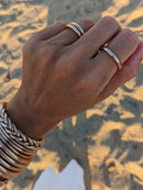 Bague bouddhiste - champagne