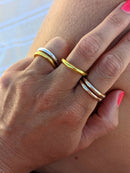 Buddhist ring - light gold