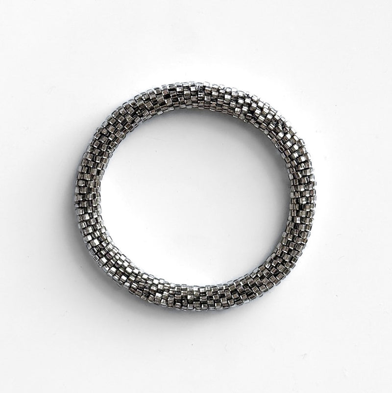 Nepalese bracelet #64 (silver)