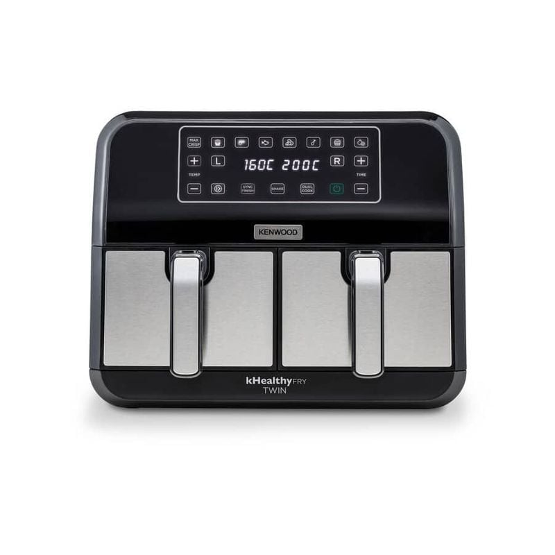 Friteuse Sans Huile Double Bac - 8L - Noir