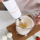 Mixeur Plongeant avec 5 accessoires - Triblade - 850W - Blanc/Gris