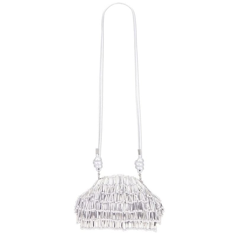 Jaala Crossbody Bag - Shiny Silver
