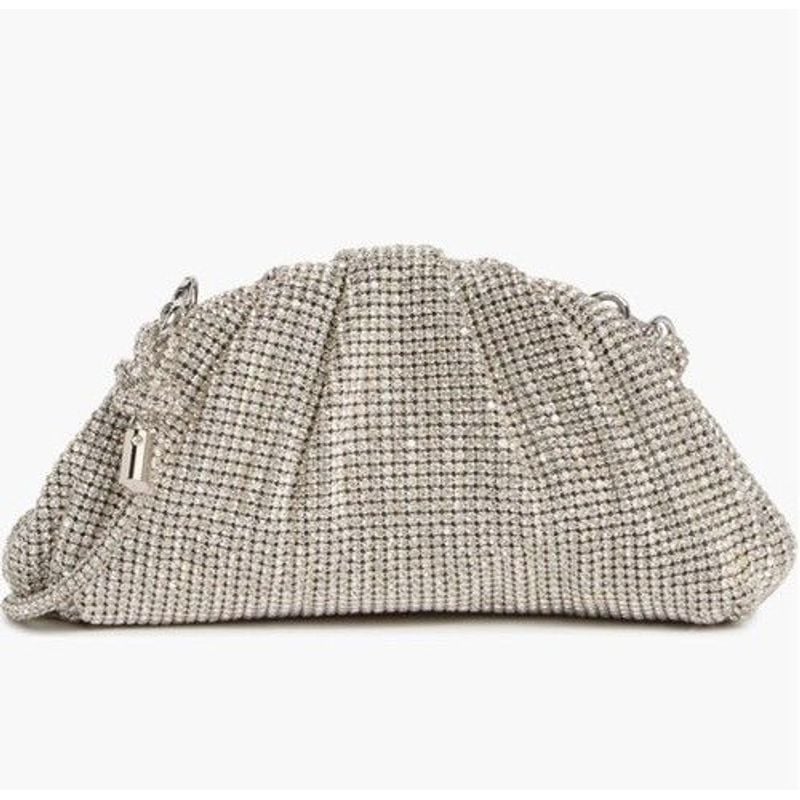 Jaala Crossbody Bag - Shiny Silver