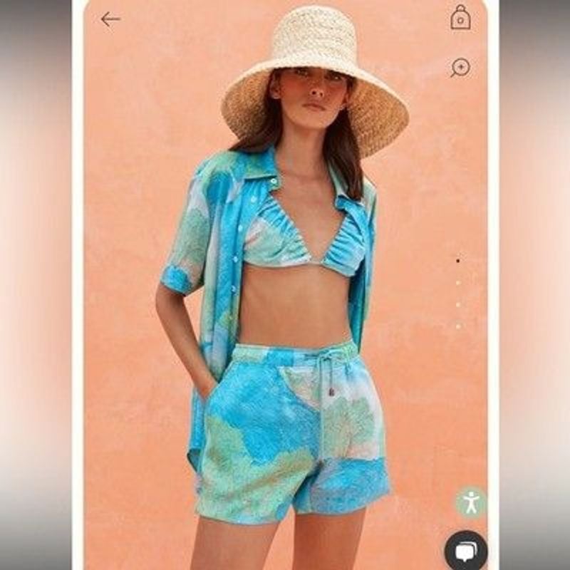 Shorts - Oby - Aloe Multi