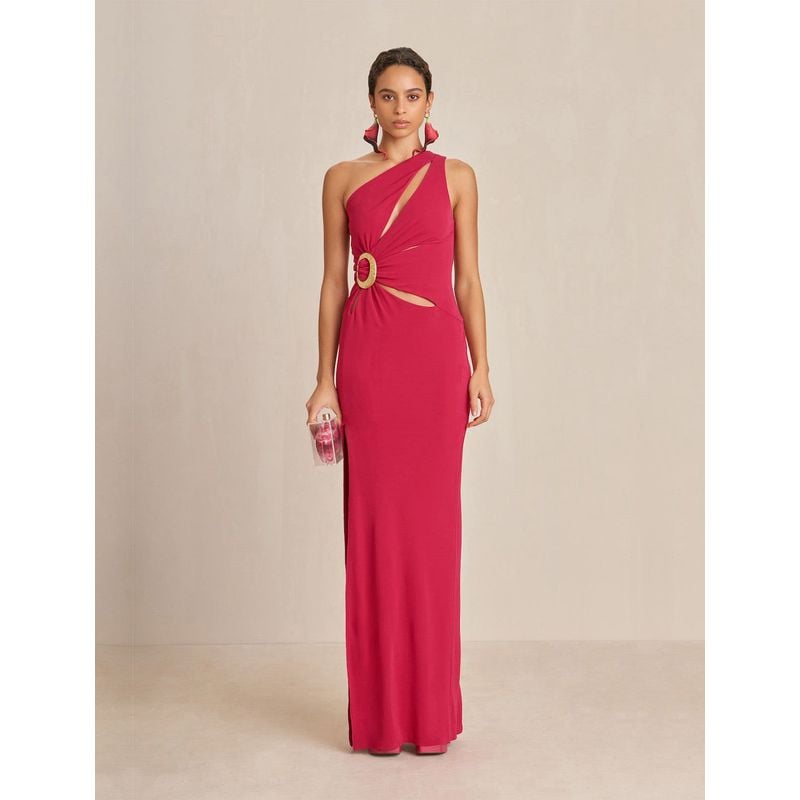 Zinna Dress - Magenta