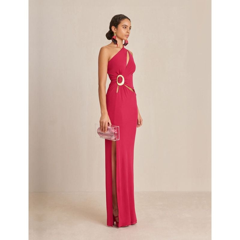 Zinna Dress - Magenta