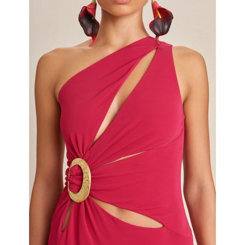 Zinna Dress - Magenta