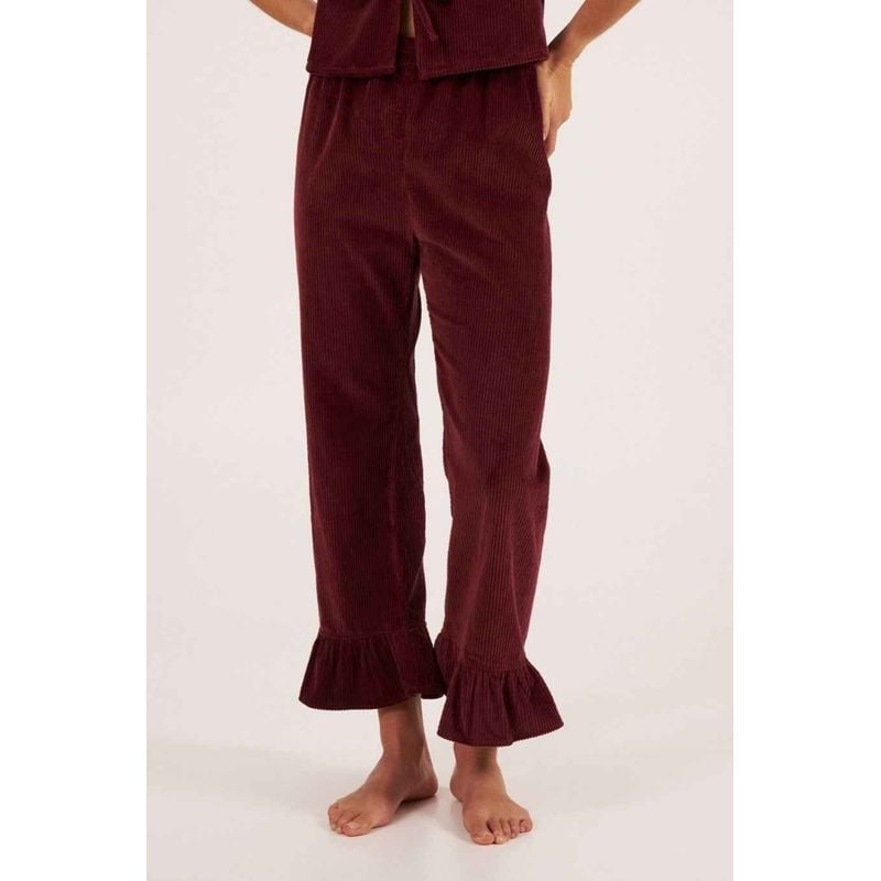 Pantalon Zinnia - Bordeaux