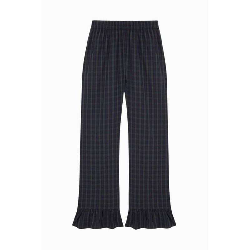 Pantalon Long Glen - Bleu Marine Et Vert