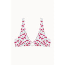 Top de bikini Picota Altx - Rojo y blanco