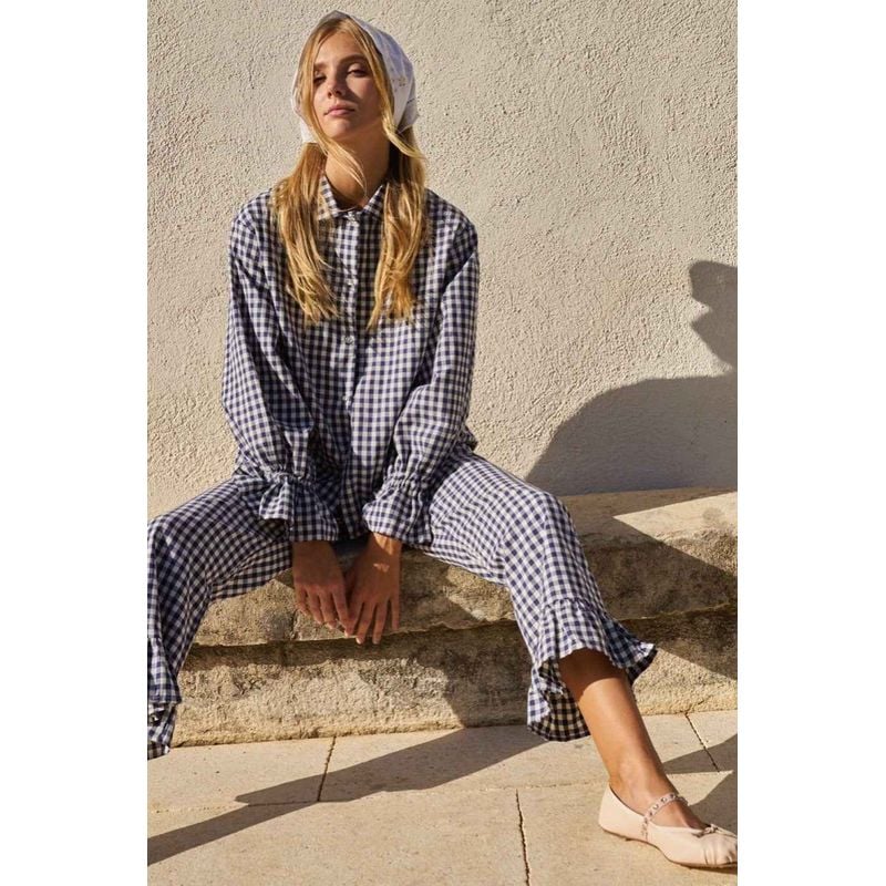 Bibury Long Pants - Blue