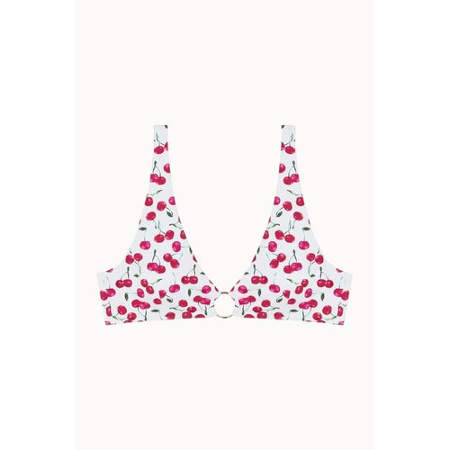 Haut De Bikini Picota Alt - Rouge Et Blanc