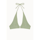 Haut De Bikini Rosemary Dos Nu - Vert Et Blanc