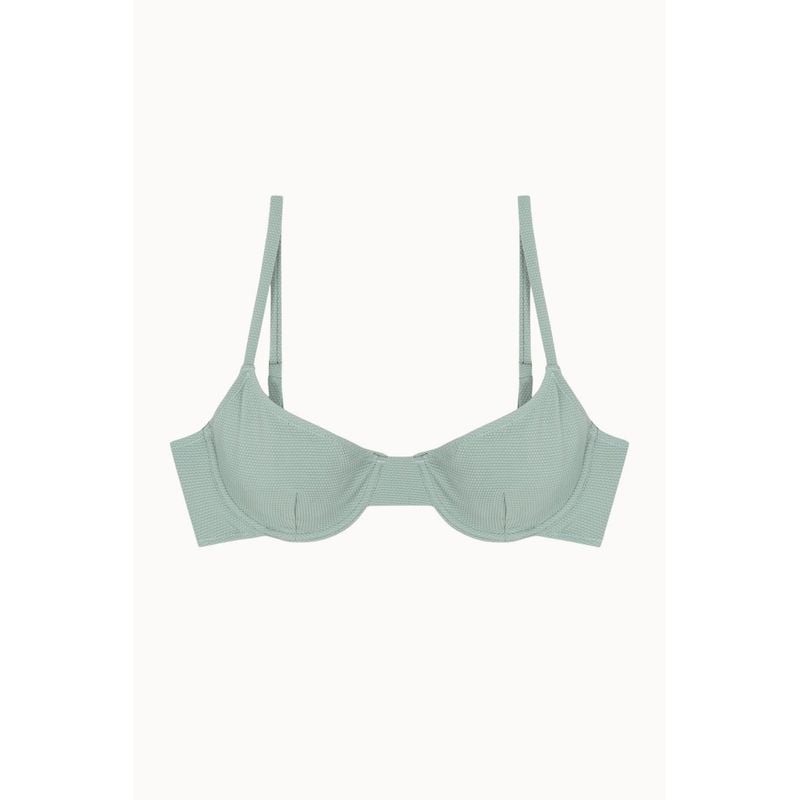 Aro Foam Bikini Top - Green