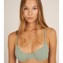 Aro Foam Bikini Top - Green