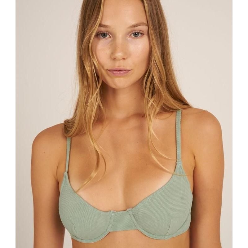 Aro Foam Bikini Top - Green