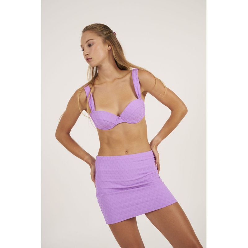 Bikini Simone Mini Falda - Lila