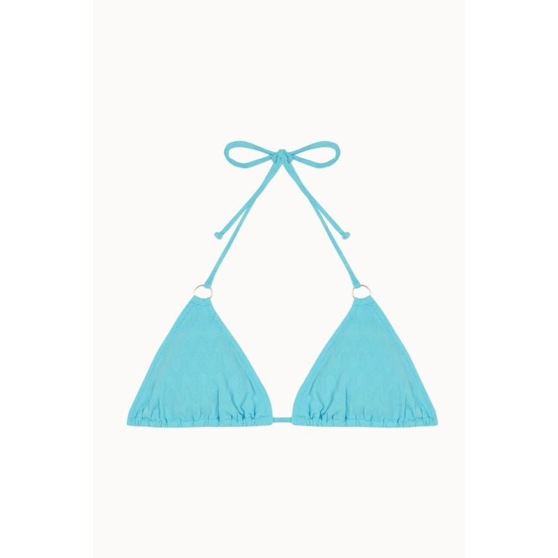 Riviere Tr Bikini Top - Blue