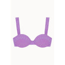 Top de bikini estilo balconet Simone - Lila