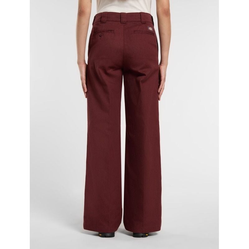 Pantalón Ancho Andorra - Burdeos