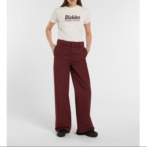 Pantalón Ancho Andorra - Burdeos