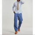 Jeans Selvedge Double Knee Denim Archive Wash - Blu - Uomo