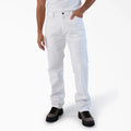 Relaxed Fit Utility Painter Trousers - White - Men