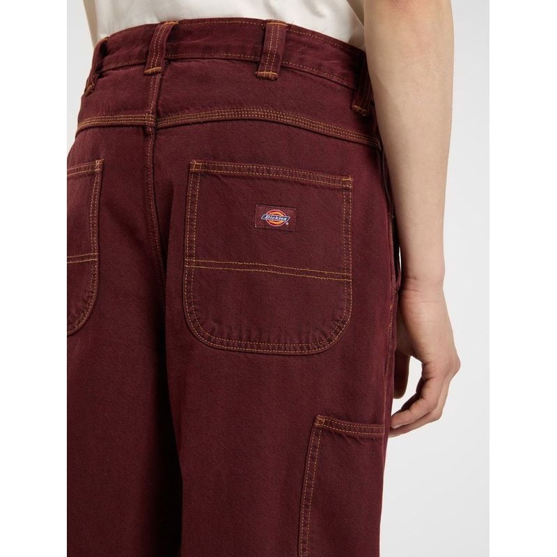 Vaquero Madison Baggy Fit Denim Andorra - Rojo/Marrón - Hombre
