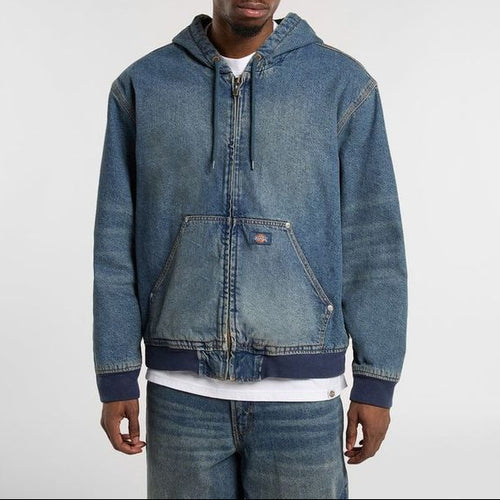 Chaqueta Hilham - Teñida de azul caqui