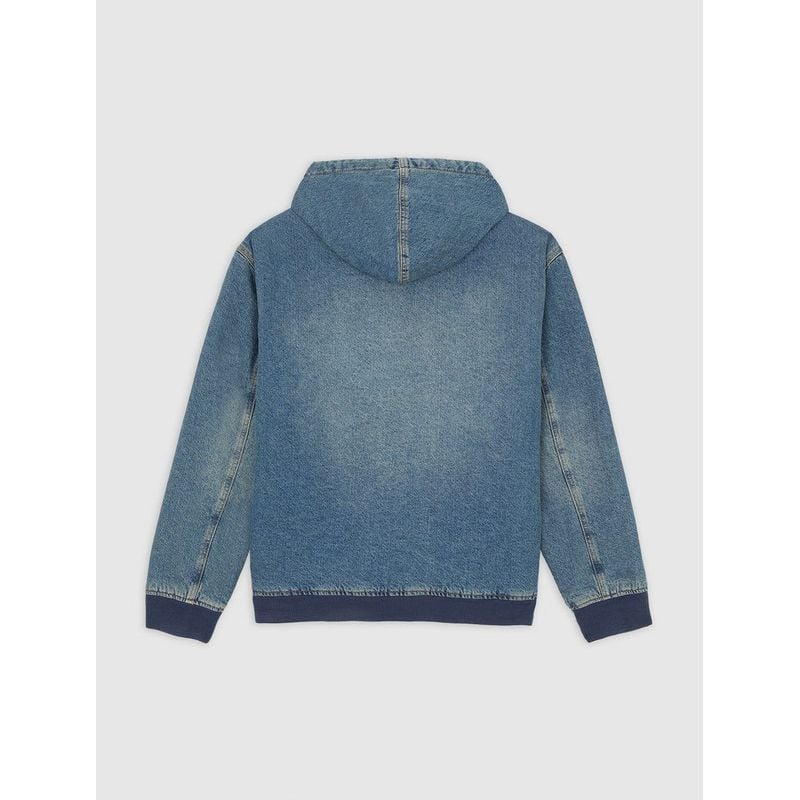 Chaqueta Hilham - Teñida de azul caqui