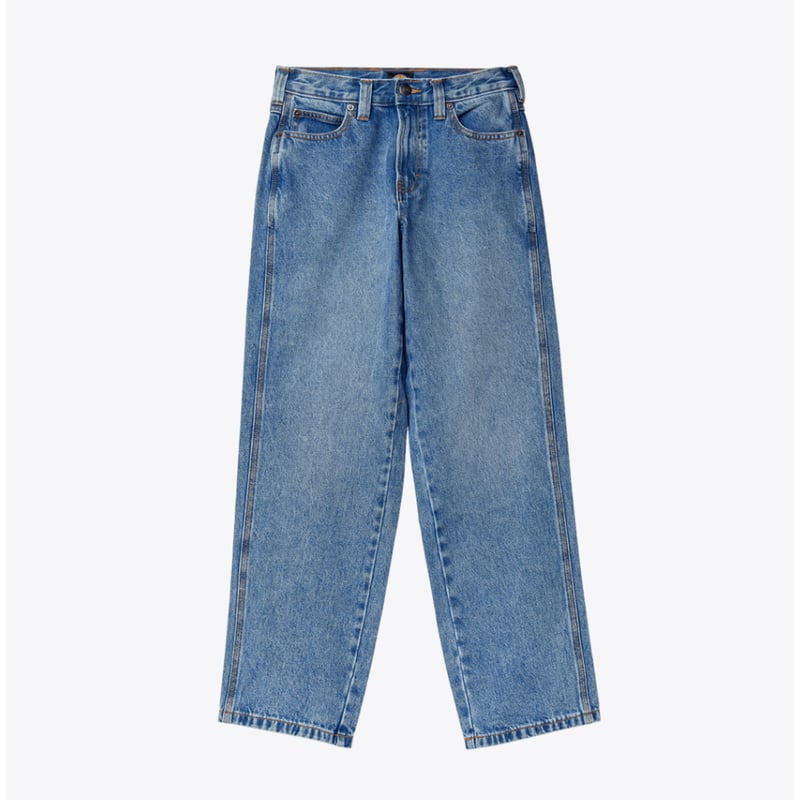 Jean Farner Denim - Bleu Rincé Avec Effet Défini - Femme