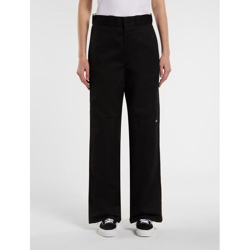 Pantalon De Travail Double Genou - Noir - Femme