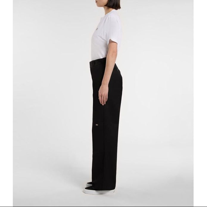 Pantalon De Travail Double Genou - Noir - Femme