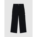 Pantalón Double Knee Canvas - Negro - Mujer