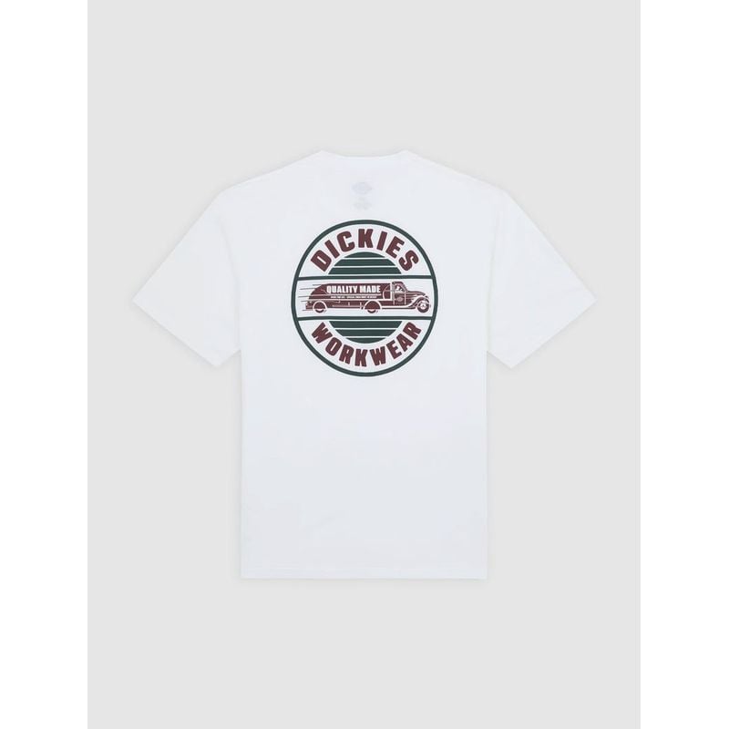 Camiseta Dickies Circle - Blanco