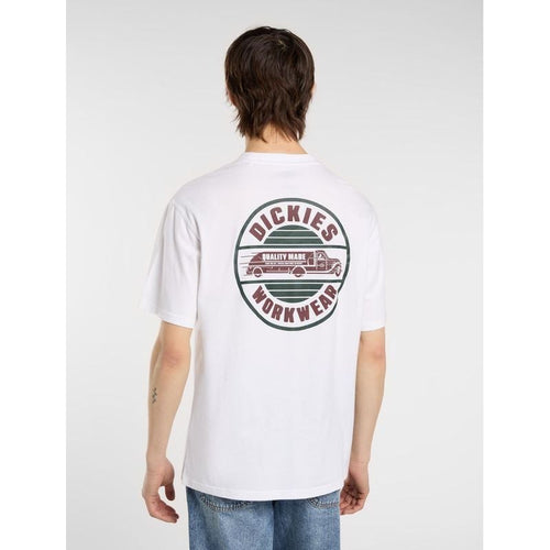 Camiseta Dickies Circle - Blanco