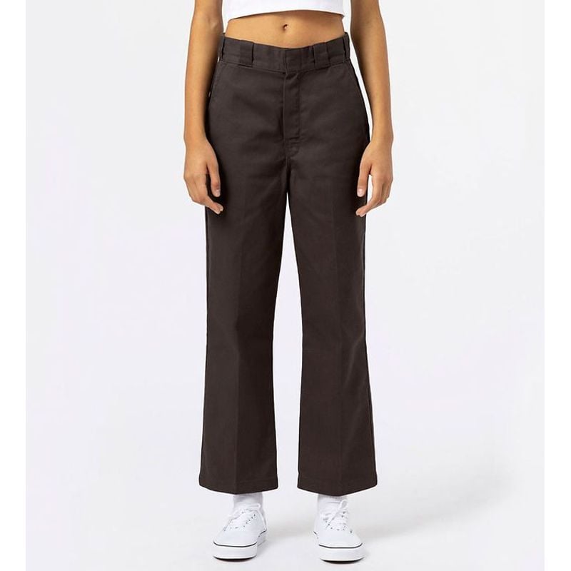 Elizaville Rec Trousers - Dark Brown - Women