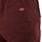 Canvas Andorra Dungarees - Red/Rust - Women