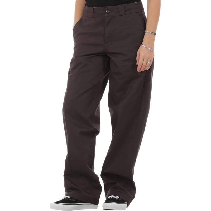 247 Loose Trousers - Dark Brown - Women