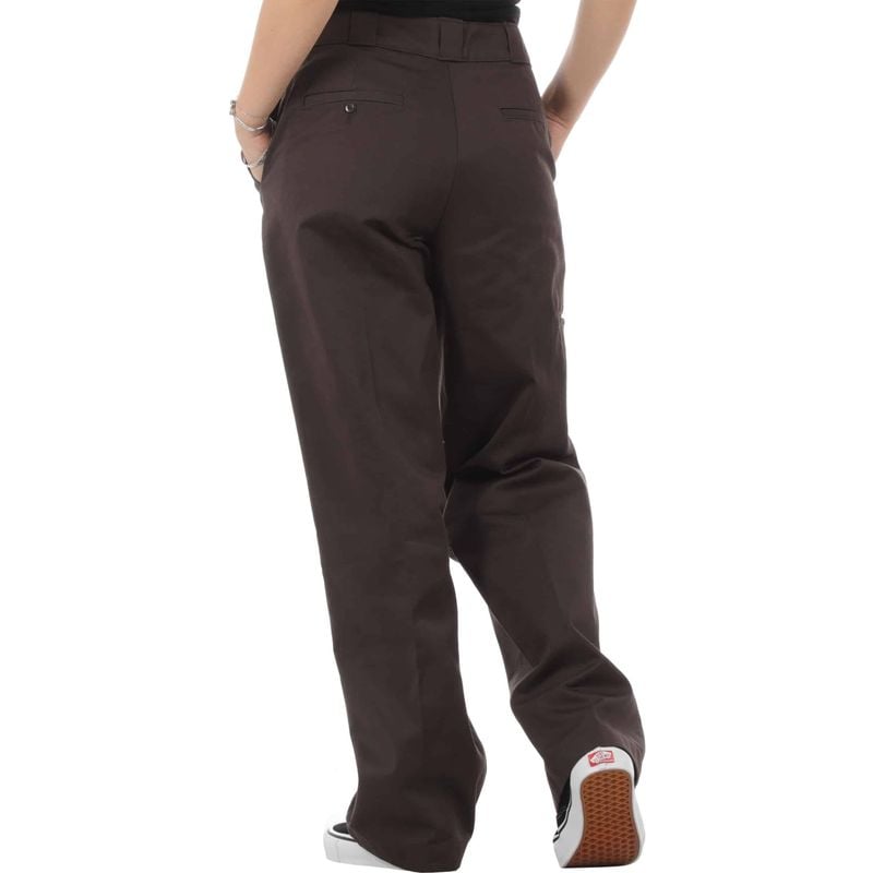 247 Loose Trousers - Dark Brown - Women