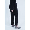Pantalón recto estampado - Stripe Burnout Black
