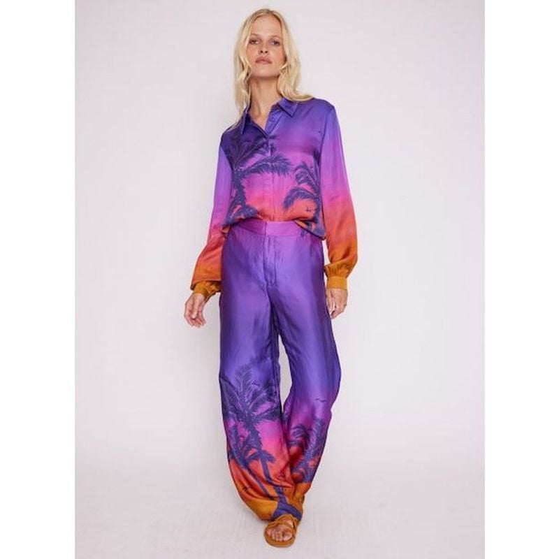 Berenice - Pantalón Fluido - Sunset-Print