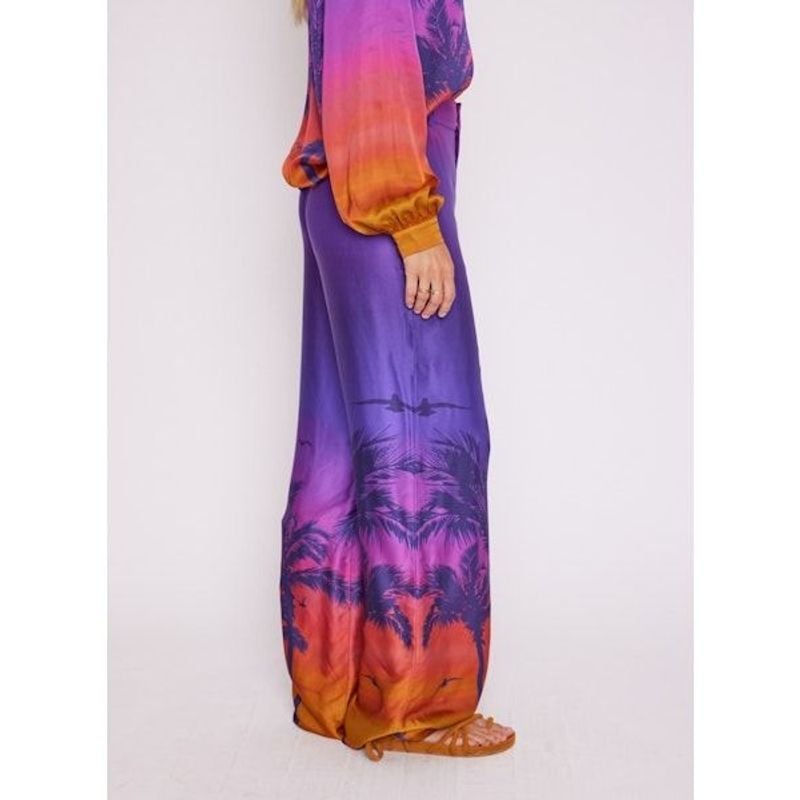Berenice - Pantalón Fluido - Sunset-Print