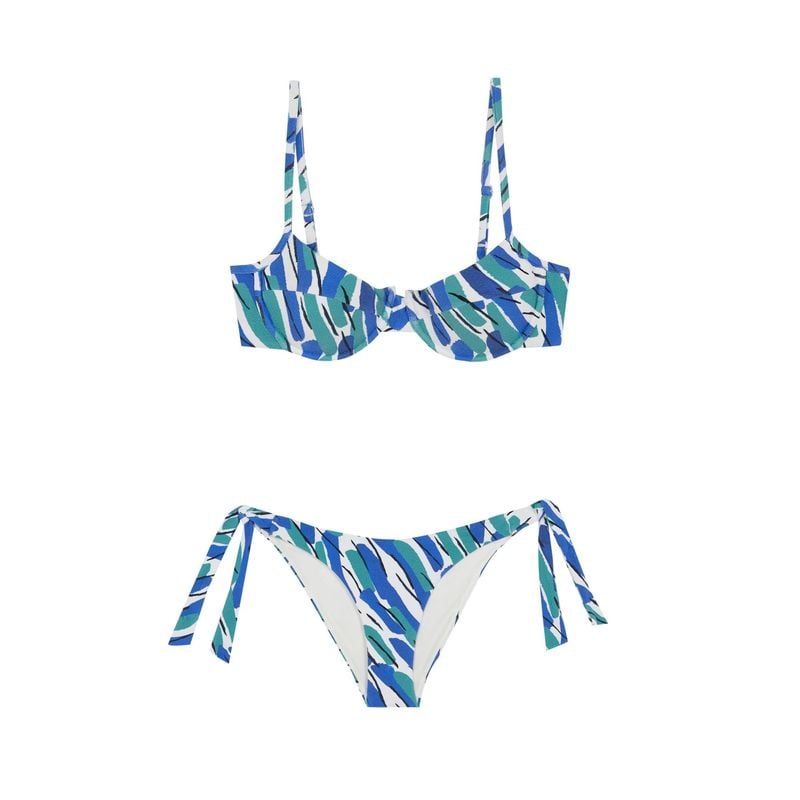 Haut Bikini Balconette Malibú - Multicolore