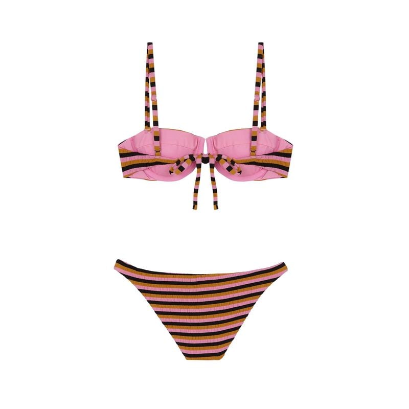 Haut Bikini Balconette Butterfly - Multicolore