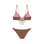 Top de bikini Vela con mariposas - Multicolor