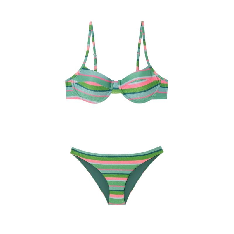 Haut Bikini Balconette Chiquita - Multicolore