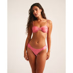 Braguita de bikini de cobertura media Rosé - Rosa