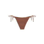 Braguita de bikini clásica con lazo de mariposa - Multicolor