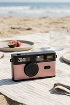 Timelens® Pop Edition 80'S Pink Gold Camera